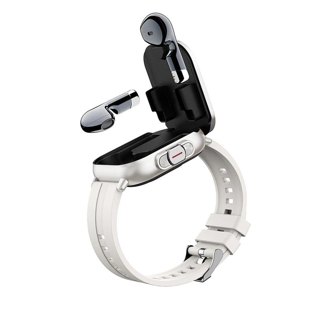BT Call 2 in 1 Smartwatch with Earbuds NFC Health Monitoring Sports Men Smartwatch Headphones Smart Watch 2025